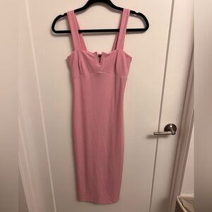 Caution to the Wind ribbed tank dress